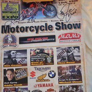 Sons of Anarchy autographed poster